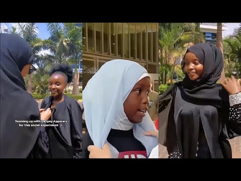 Trying hajib for first time non Muslim girl#NonMuslimHijab #HijabbyNonMuslim #Muslim #IstTime #hijab