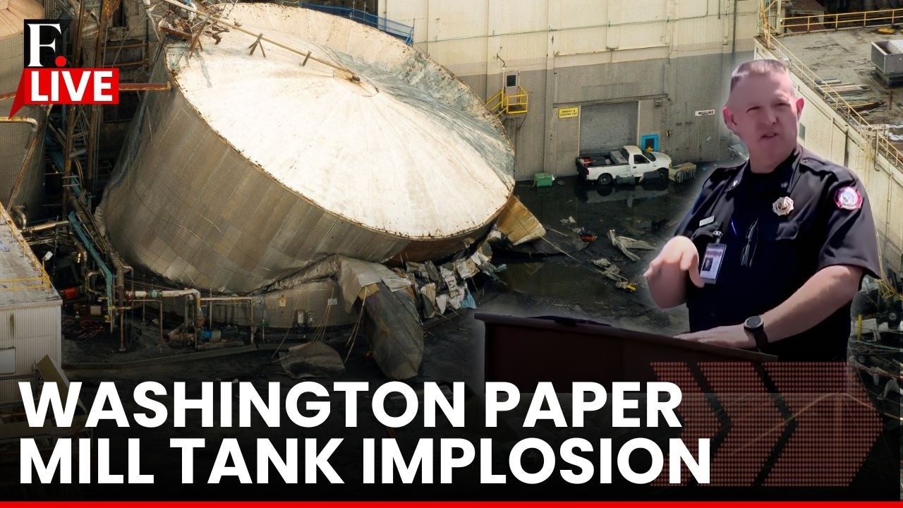 BREAKING LIVE: Deadly Tank Rupture at Washington Paper Mill Leaves 1 Dead, 9 Missing