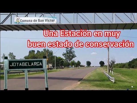 Estación de SAN VICTOR en la Provincia de Entre Ríos del ramal San Jaime de la Frontera-La Paz