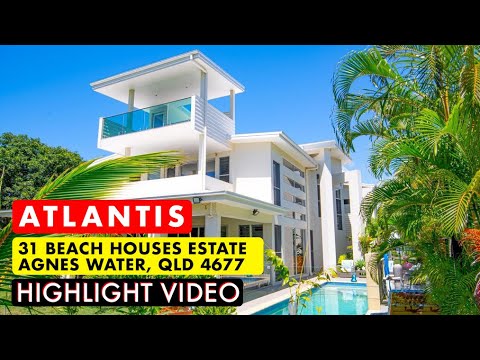 ATLANTIS -  Beach Houses Estate -  Agnes Water  - Aerial Film