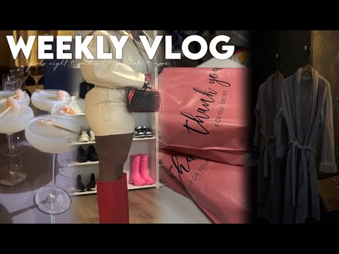 WEEKLY VLOG: I SOLD OUT! + BIRTHDAY DINNER + SCRUBS TRY-ON + WAX AT HOME FAIL + SPA NIGHT & MORE!