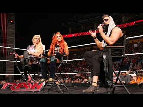 The Divas Revolution implodes on "Miz TV": Raw, Sept. 28, 2015