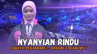 Download lagu Cahaya DA7 - Nyanyian Rindu (Lirik) | Dangdut Academy 7 mp3
