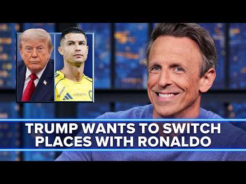 Trump Wants to Switch Places with Cristiano Ronaldo for an "Easier Life"
