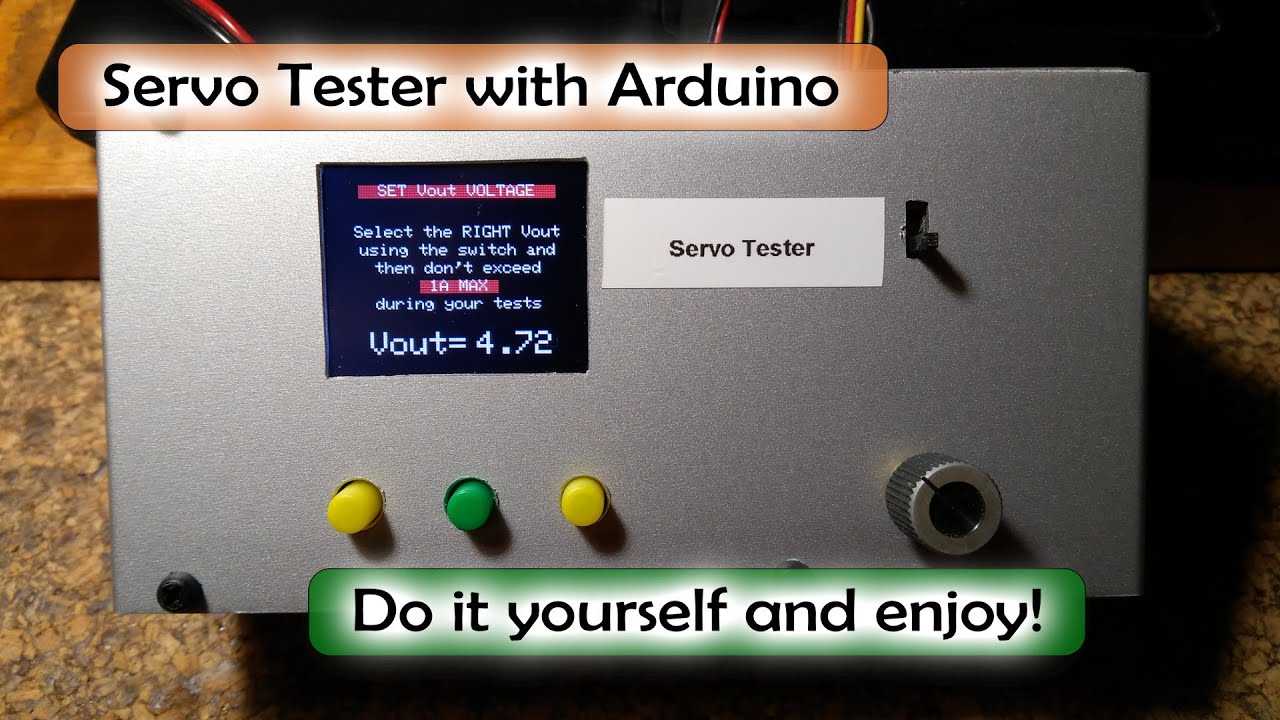 Servo Tester with Arduino
