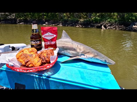 SPICY BEER Battered SHARK Catch n' Cook!