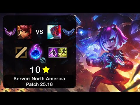 Annie Mid vs Yone - NA Master - Patch 25.18