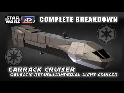 The heaviest armed/armored Imperial cruiser? The Carrack Cruiser -Star Wars Hyperspace Database