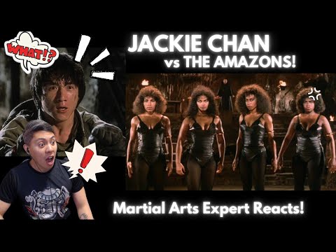 Fighter Reacts to JACKIE CHAN VS AMAZONS - Armour of God (1986) How REAL is it? (Reaction)