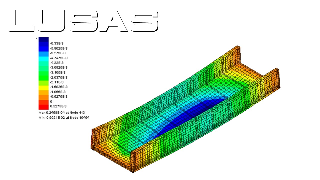 LUSAS interactive modal dynamics and rail track-structure interaction