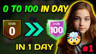She Challenged Me to Reach 100 OVR in a DAY | FC Mobile [Ep 1]
