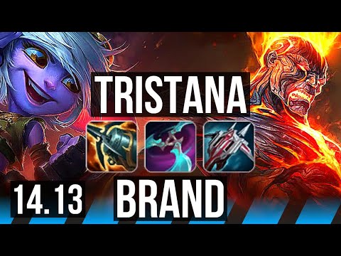 TRISTANA vs BRAND (MID) | Rank 1 Trist, Rank 4, Dominating | NA Challenger | 14.13