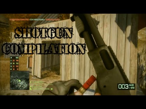 ✯BFBC2 | Shotgun Compilation pt 2 | PS3/2016✯