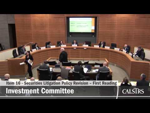 Teachers' Retirement Board February 2014 - Investment Committee (Part 2 of 2)