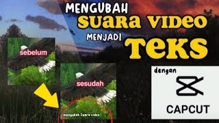 Download lagu Cara Mengubah Suara Video Menjadi Teks | Tutorial Capcut mp3