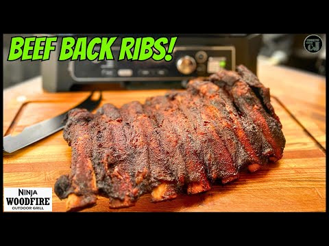 Ninja Woodfire Grill Beef Back Ribs!