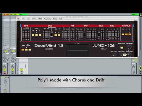 DeepMind 12 -Juno 106 Overlay Editor - Easy Juno 106 Sounds From Your DeepMind