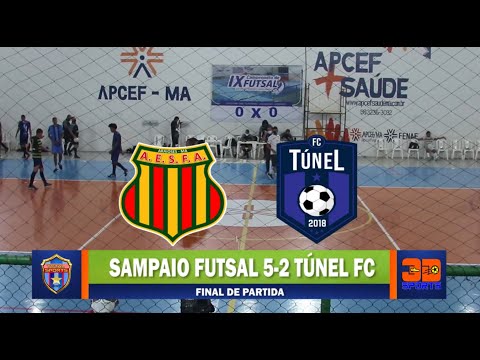 SAMPAIO FUTSAL 5X2 TÚNEL - QUARTAS MARANHENSE FUTSAL 2021