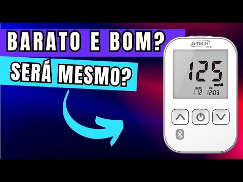 O MEDIDOR DE GLICOSE G-Tech Lite Smart  É BOM? MELHOR KIT MEDIDOR DE GLICOSE DE 2024?  PARA DIABETES