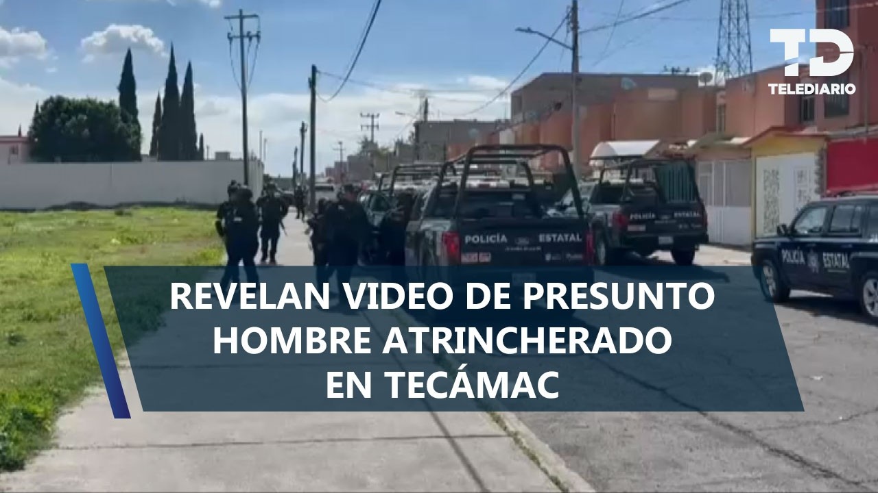 Revelan presunto VIDEO de los rehenes que mantiene un hombre dentro de su casa en Tecámac