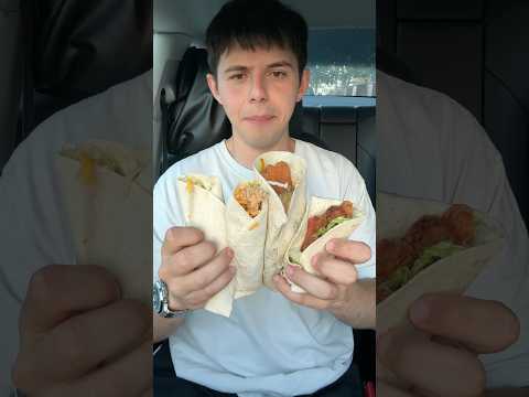 Who makes the best fast food snack wrap? McDonald’s snack wraps are back after 10 years lol