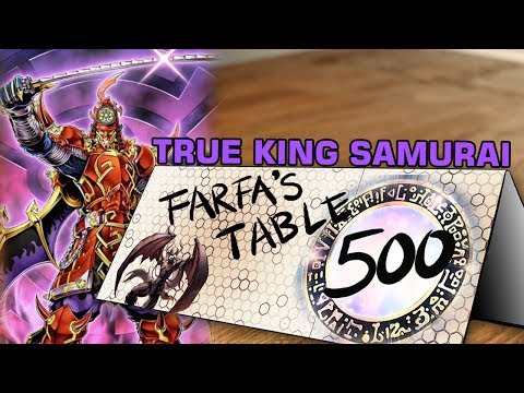 Table 500 #92 True King Samurai "Let me Bagooska my entire field for no reason"