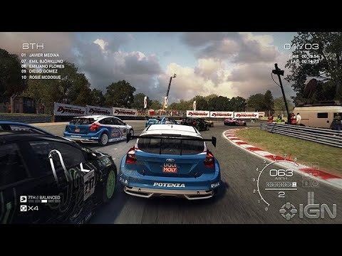 GRID AUTOSPORT  GAME PLAY k & N motor sport 3.9km what a race And it was my race won 1st place