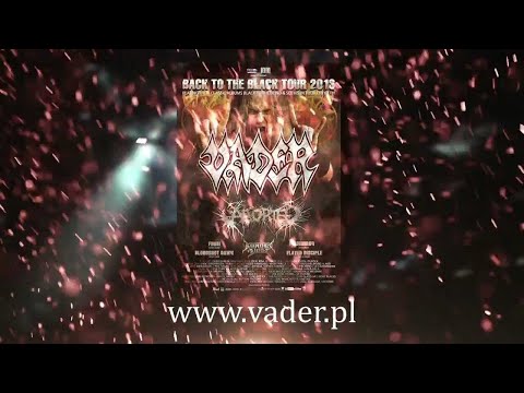 VADER - Back To The Black Tour 2013 (TRAILER I)