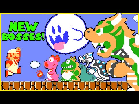 What if NEW BOSSES were in MARIO MAKER 2!?  (Modded Boss Battles)