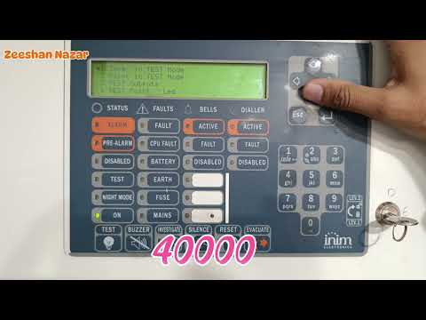 Inim Electronic Smart Loop Adressable Fire alarm | Smoke Detector LED manually ON