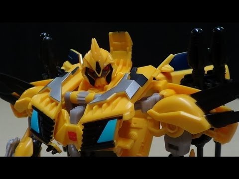 Transformers Prime Beast Hunters Deluxe BUMBLEBEE: EmGo's Transformers Reviews N' Stuff