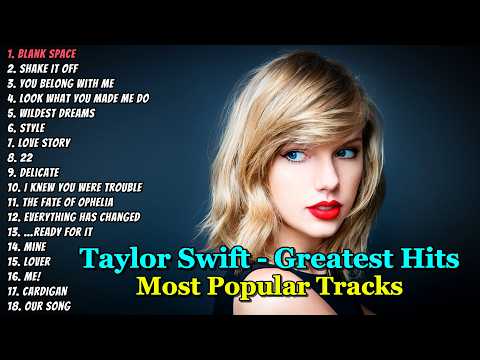 Taylor Swift - Greatest Hits | 18 Most Popular Tracks (The Eras Collection 2026)