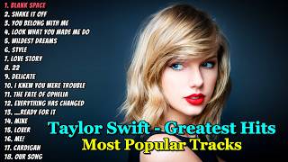 Taylor Swift - Greatest Hits | 18 Most Popular Tracks (The Eras Collection 2026) MQDEFAULT Thumbnail