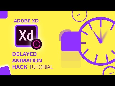Delayed Animations in Adobe Xd! Hacking Adobe Xd's Auto Animate | Design Weekly