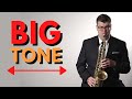Saxophone Tone How To Get A Big Warm Sound