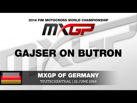 MXGP of Germany 2014 - Gajser on Butron - Motocross