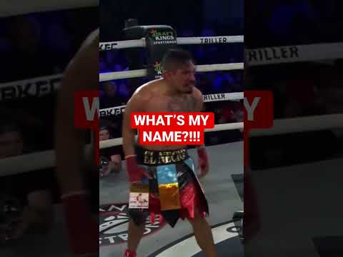 David Diaz asks a simple question. #bkfc