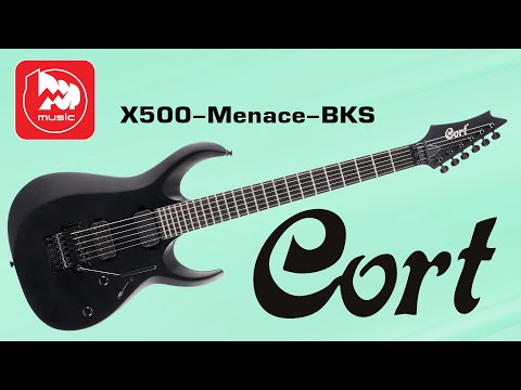 Обзор электрогитары Cort X500 Menace