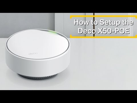 TP-Link Deco X50-PoE WiFi 6 Mesh Router/Access Point, Three Pack