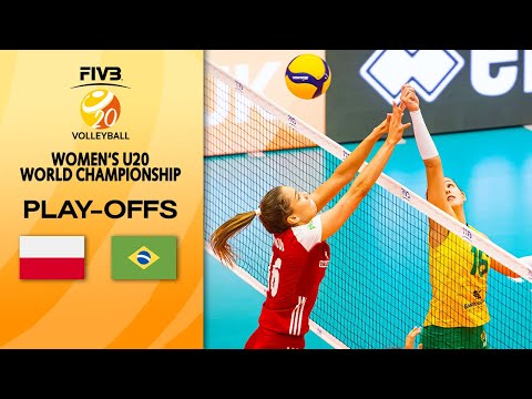 POL vs. BRA | Play-Offs 5-8 | Women's U20 Volleyball World Champs 2021
