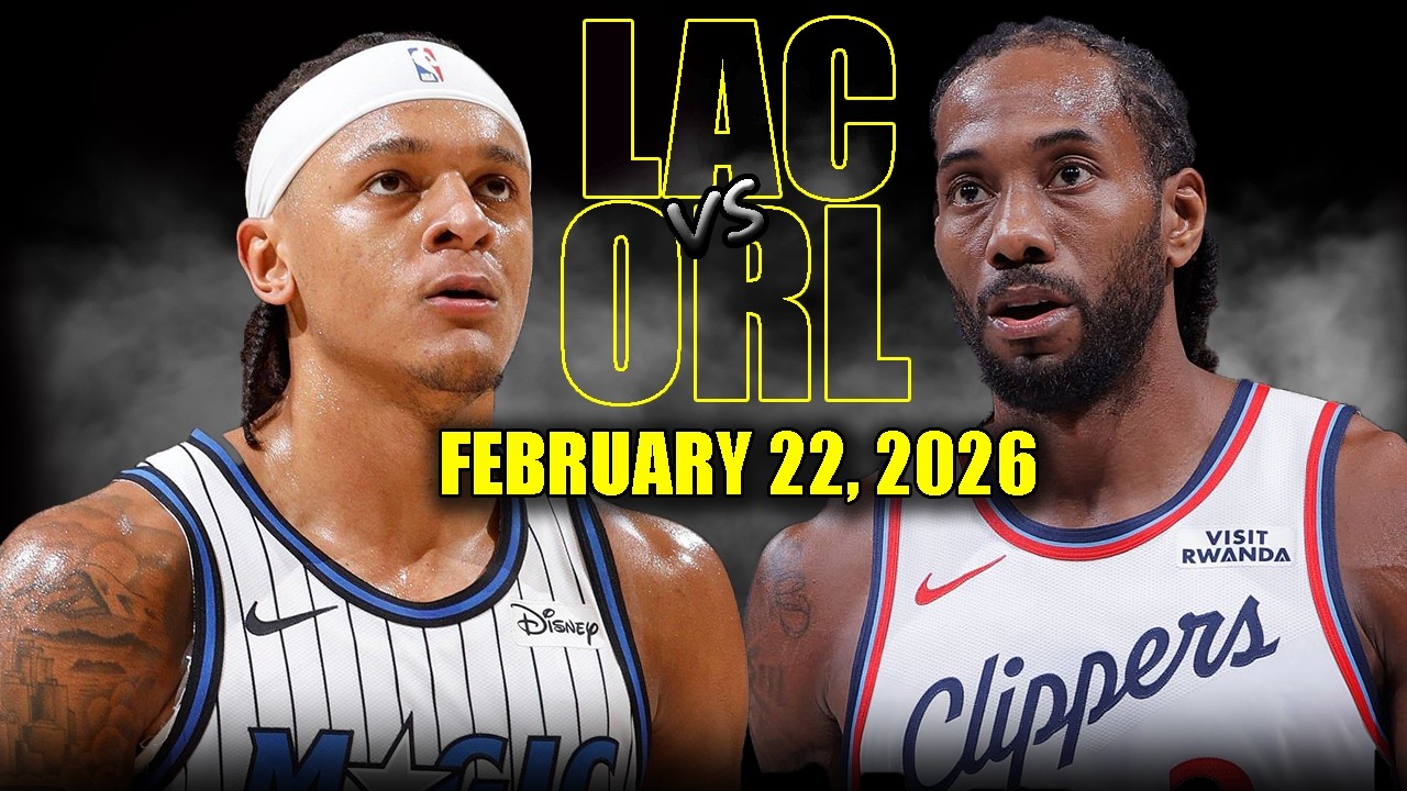 2월24일 LA클리퍼스 올랜도 NBA 하이라이트