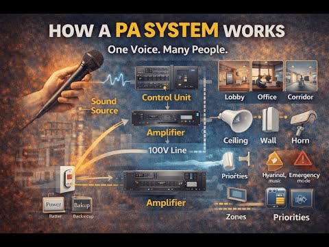 Public Address (PA) System Basics in 5 Minutes