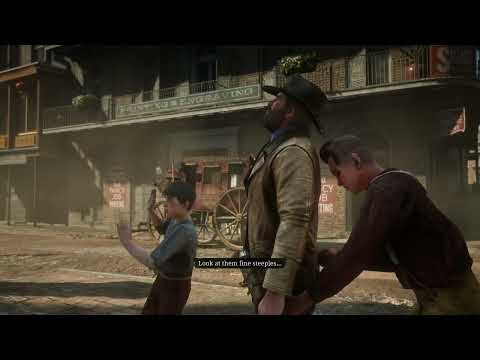 Easy Way to Catch the Kid (Saint Denis) - Red Dead Redemption 2