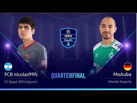 Nicolas99FC vs MoAuba - Quarterfinals - FIFA 19 Global Series PS4 Playoffs