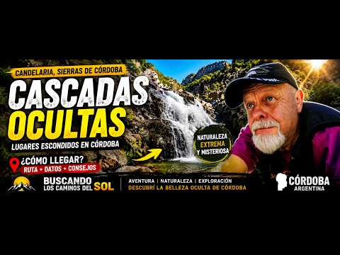 DESCUBRIENDO las Cascadas Laterales en CANDELARIA, Córdoba 💦⛰️