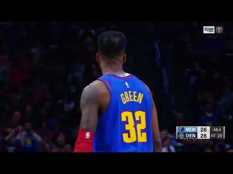 Jeff Green went crazy and made the block of the year vs grizzlies