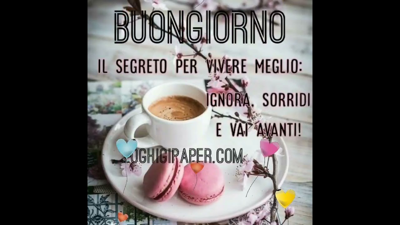 Buongiorno col caffè VIDEO MUSICALE