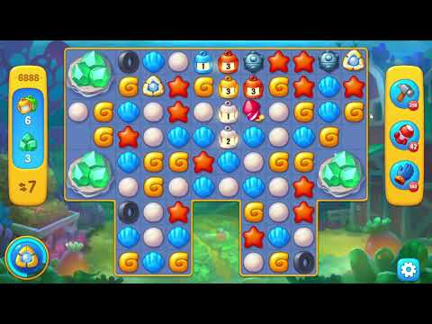 Fishdom 6888 Level - 17 moves - NO BooSTERS