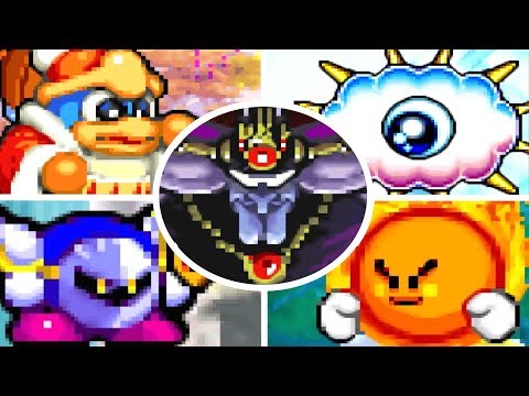 Kirby Nightmare in Dream Land - All Bosses (No Damage)