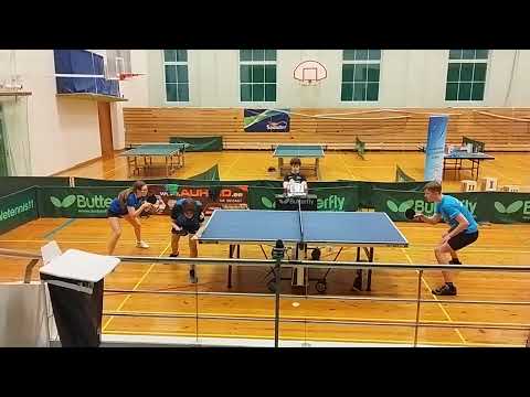 U21 Eesti 2023 segapaarismäng finaal. Jagnenkova/ Moos vs. Nurga/ Lehtlaan 18.02.23 Valtu